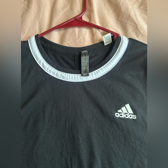 Women’s adidas cropped workout tee size XL - Picture 2 of 3